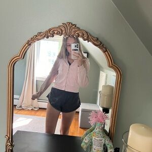 Brandy Melville cropped zip up!